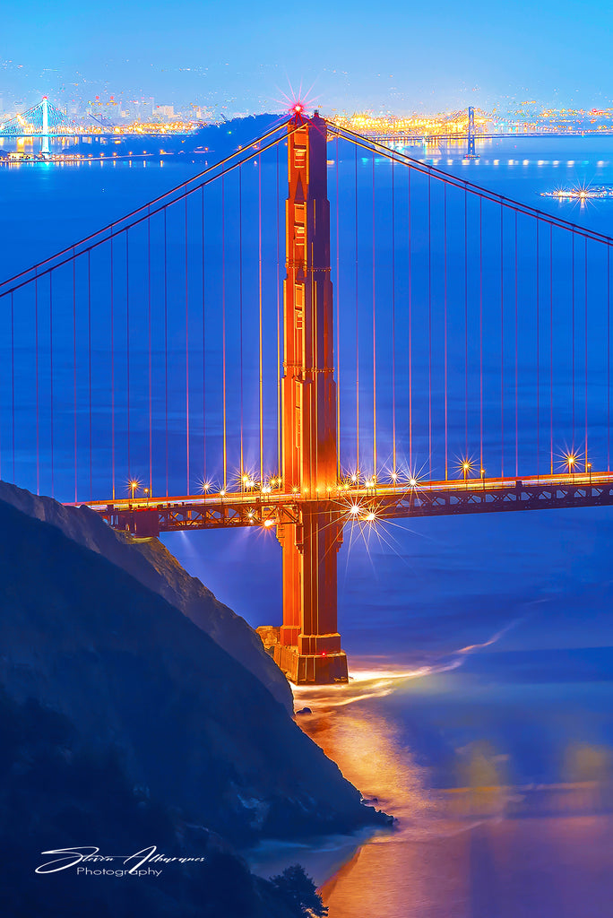 San Francisco Golden Gate taken from Marin Headlands - 0644V