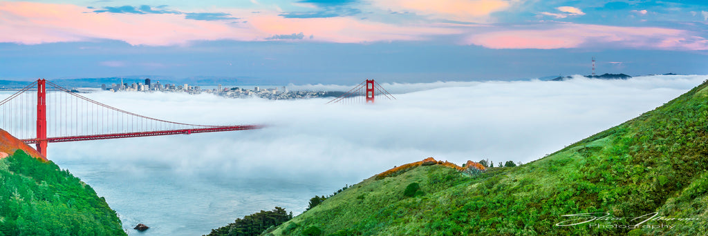 San Francisco Golden Gate Bridge Panorama - 0630P