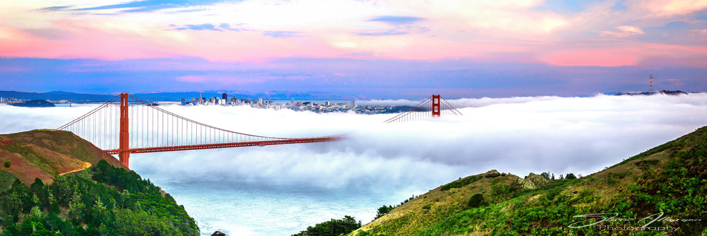 San Francisco Golden Gate Bridge Panorama - 0631P