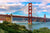 San Francisco Golden Gate with a Princess Cruise Ship- 0444