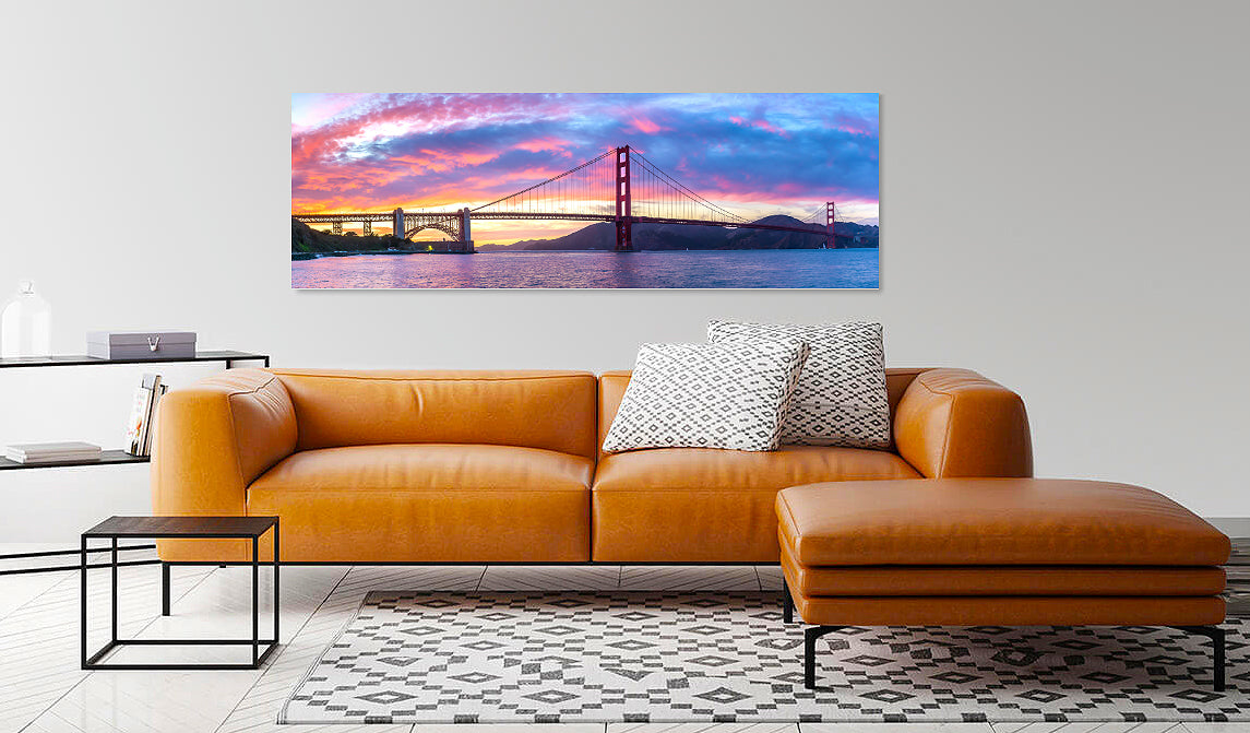 San Francisco Golden Gate Bridge Panorama - 0630P – SRAphotos.com