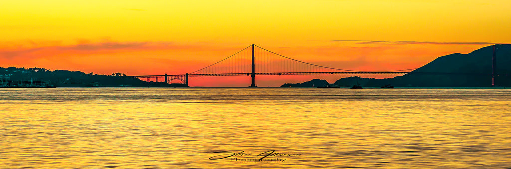 San Francisco Golden Gate Panorama - 0449P