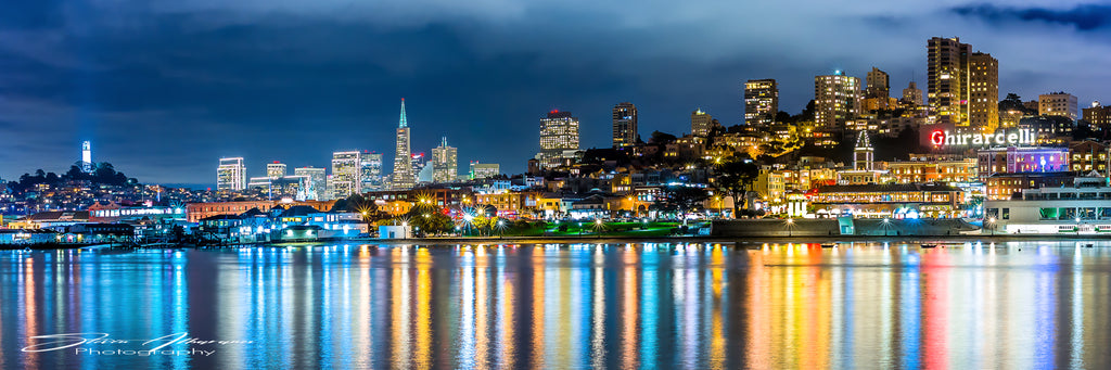 San Francisco Ghirardelli Square Panorama - 0552P