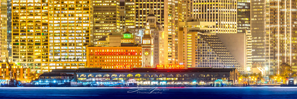 San Francisco Skyline Panorama - 0652P