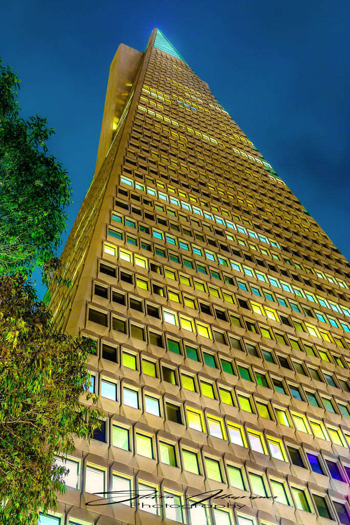 San Francisco's prominent Pyramid Building - 1123V