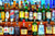 Misc. - Colorful Bottles of Liquor - 0738