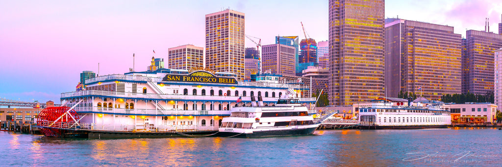 San Francisco Belle at the Embarcadero Panorama - 0820P