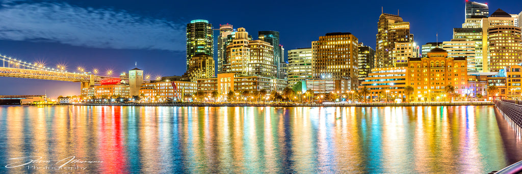 San Francisco Embarcadero Panorama - 1002P